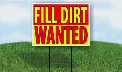 Free place to dump dirt and rock