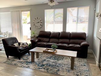 Rustic Wood Farmhouse Long Coffee Table