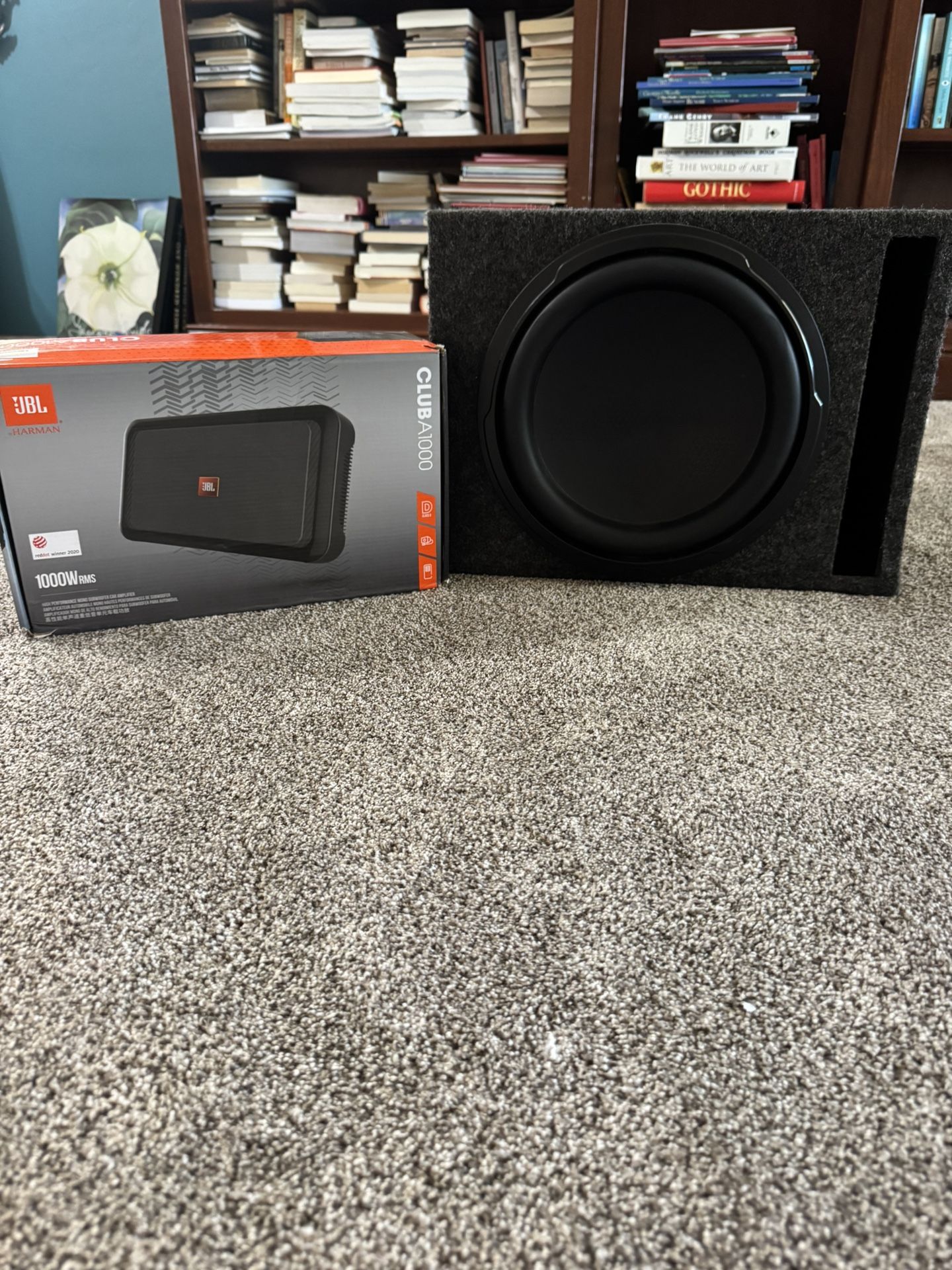 JBL Subwoofer and Amp