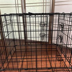 Dogs Black Crate 
