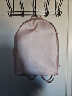 Temple bag backpack - rose pink