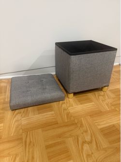 Cube Ottoman With Storage