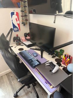 White desk