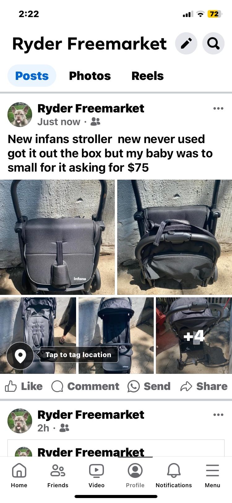 Infan Baby Stroller