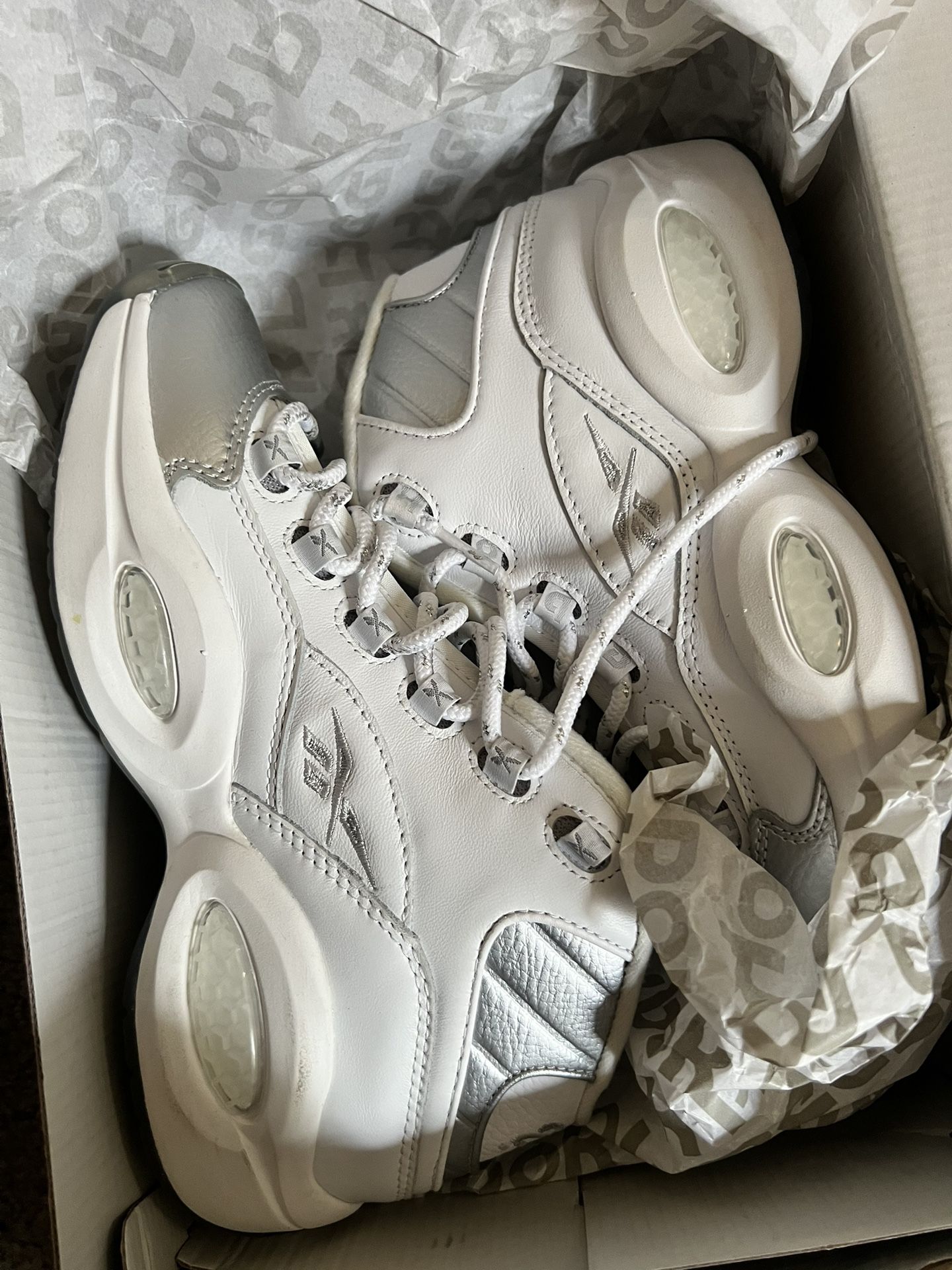 Reebok 25th anniversary Silver