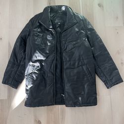 Men’s Metropolitan View Leather Jacket (Small)