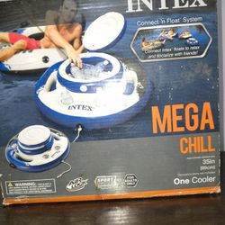 SUMMER FUN Mega Chill Inflatable Cooler Float
