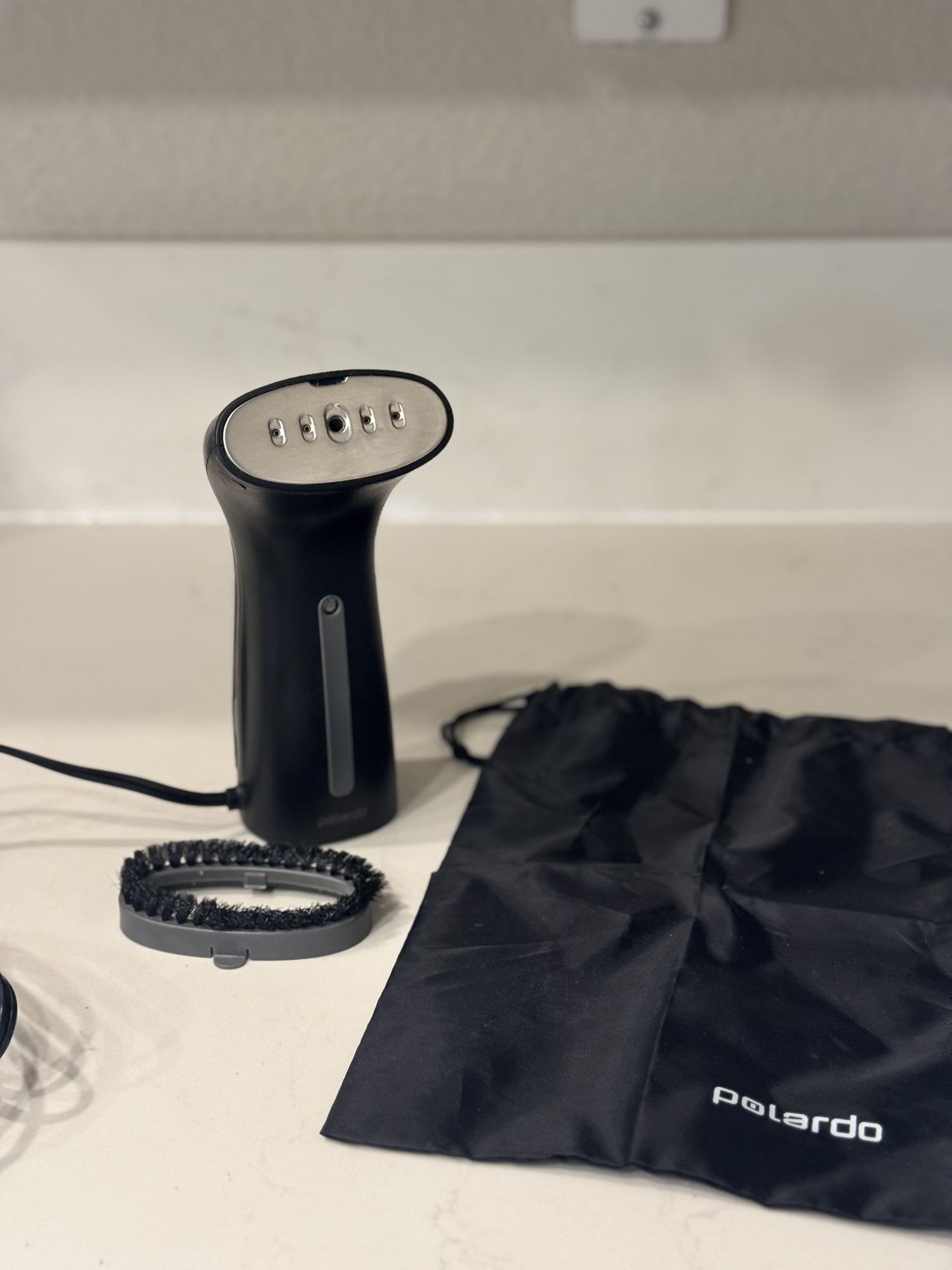 Compact Steamer β Gently Used with Case, Stainless Steel Plate