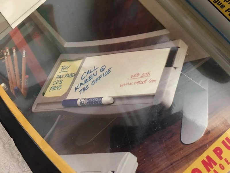 Computer Message Center - Neat Desk