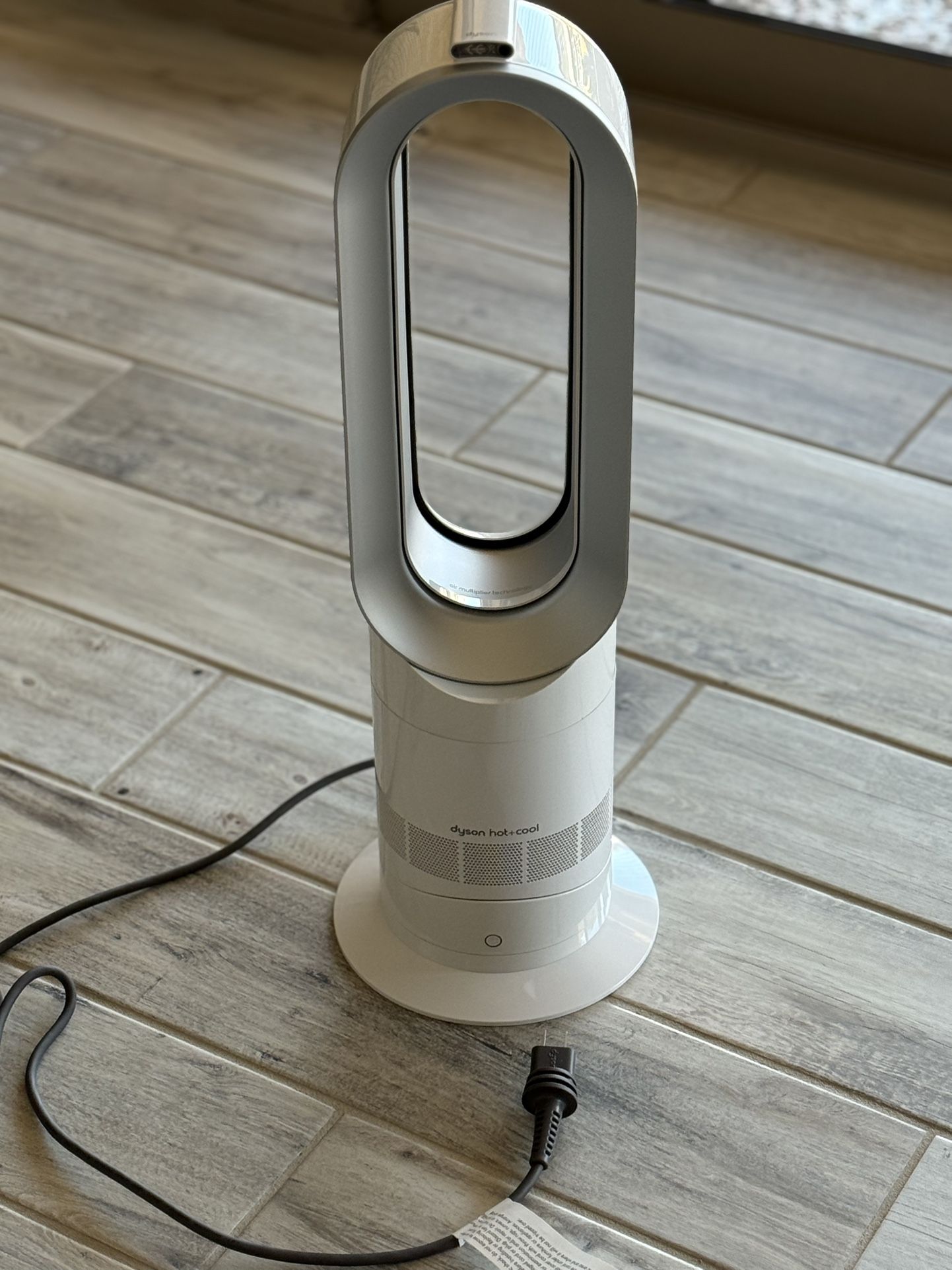 Dyson Hot + Cool AM09 Ceramic Fan Heater White with Remote Control Great Shape ✨