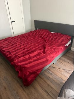 King size bed frame