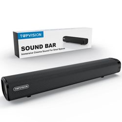 NEW - Sound Bar for TV With Bluetooth and Remote Control