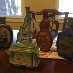Vintage Liquor Decanters 