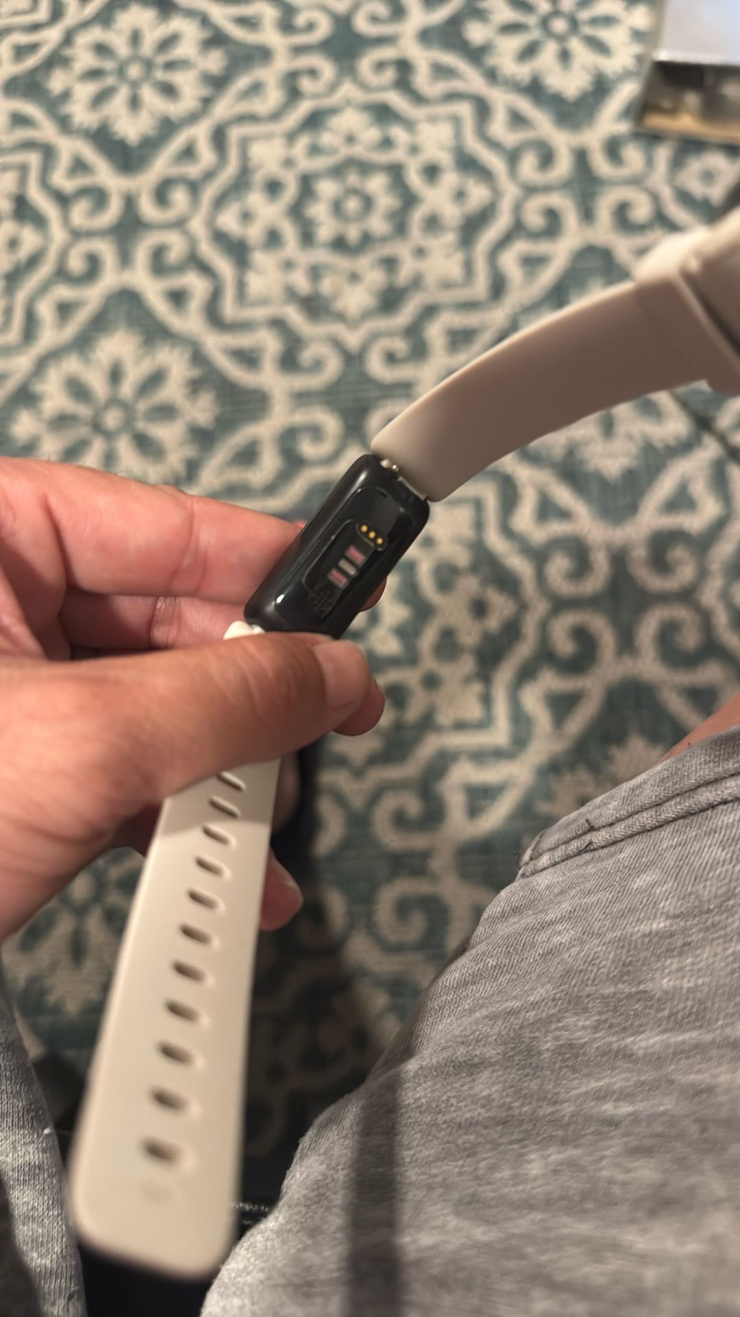 Fitbit With Extra Bands And Power Charger