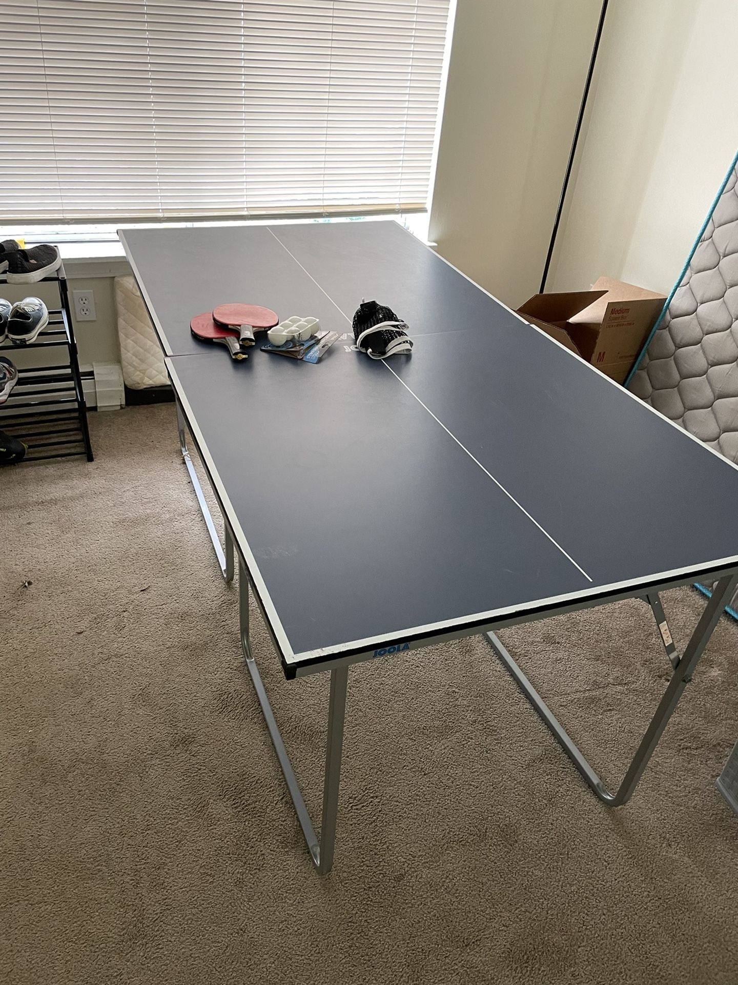 Table tennis set