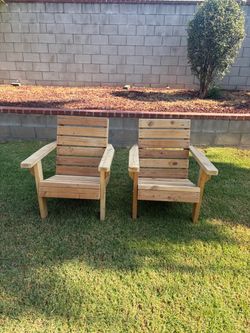 Adirondack chair($125 each)