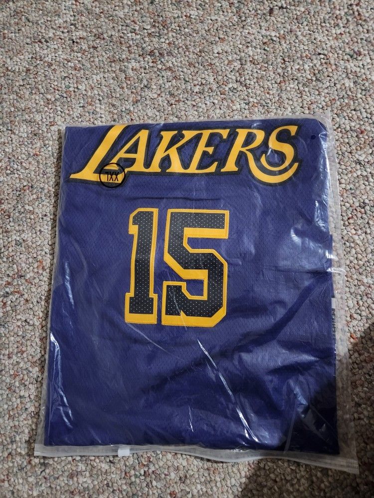 Austin Reaves Lakers Purple Jersey Size XXL
