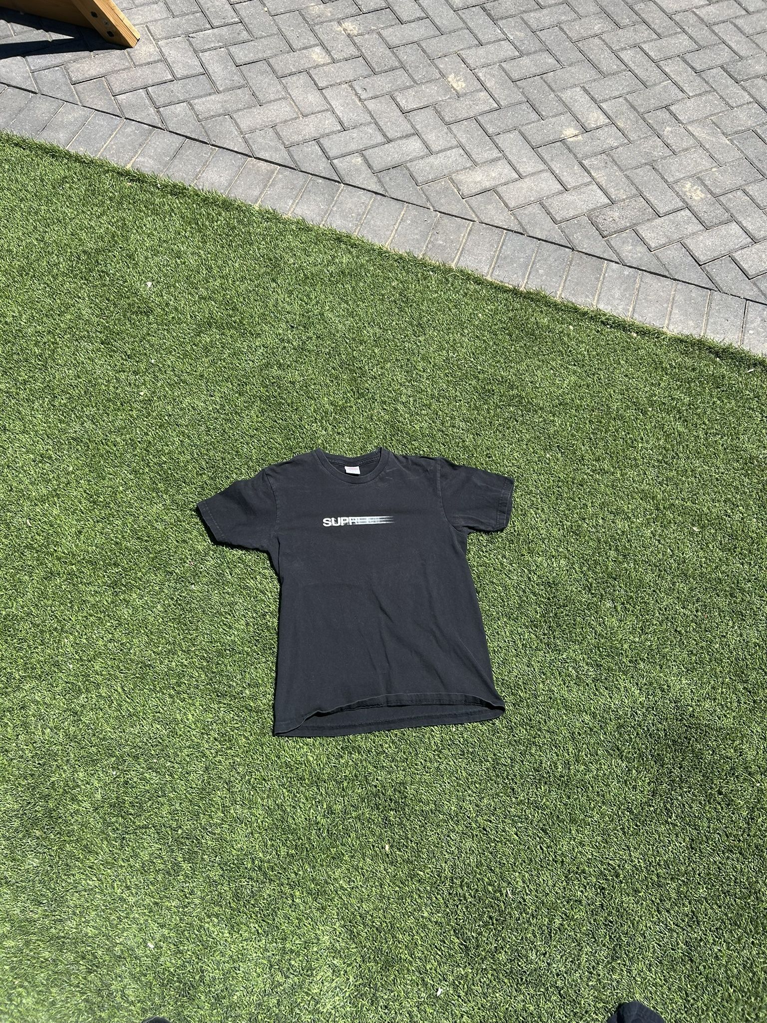 Supreme motion blur tee