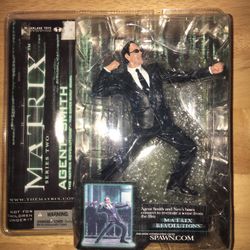 2003 McFarlane Matrix Agent Smith