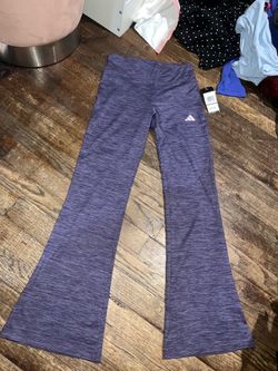 Brand New Adidas Flare purple Activewear pants