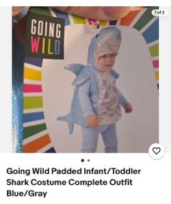 Baby shark costume