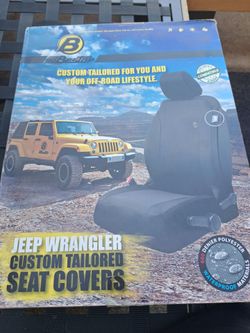 Jeep wrangler custom seat covets