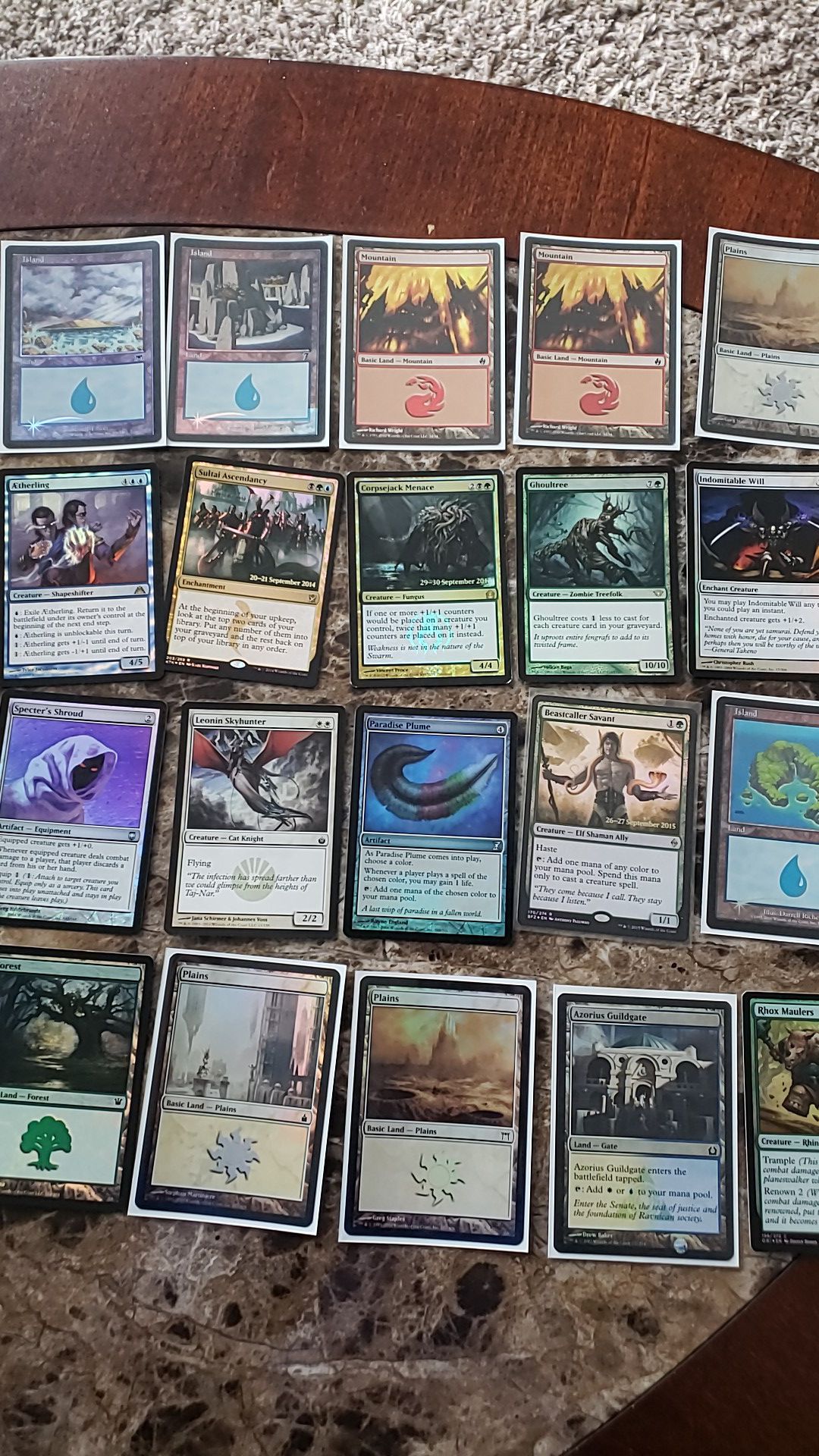 Magic the gathering cards, mtg,foil cards