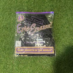 *BRAND NEW* ERIC EMANUEL EE SHORTS “BLACK” L