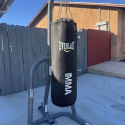 Everlast 70Lb Heavy Bag With Stand  75.00