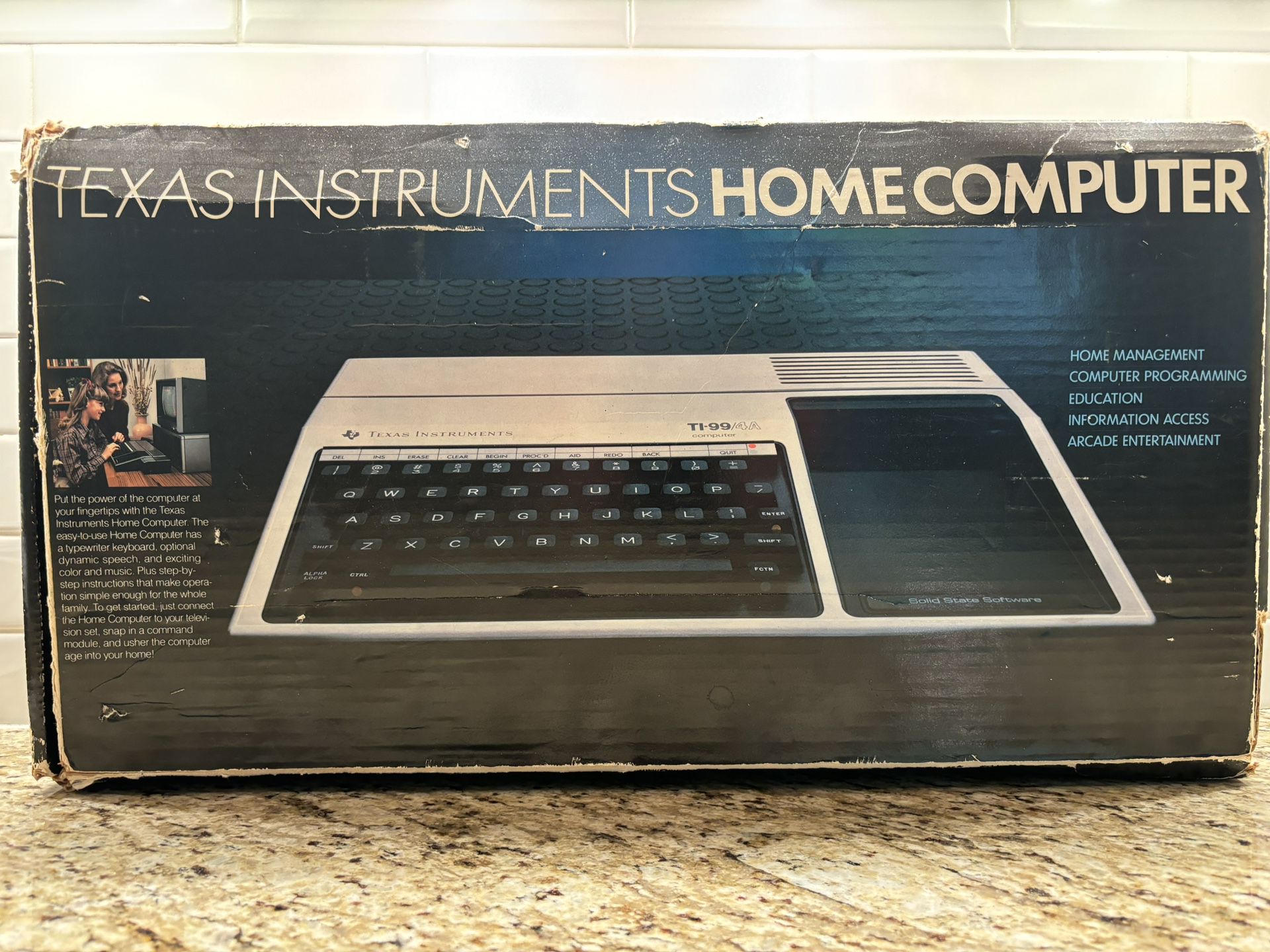 Texas Instruments Home Computer And Games.  