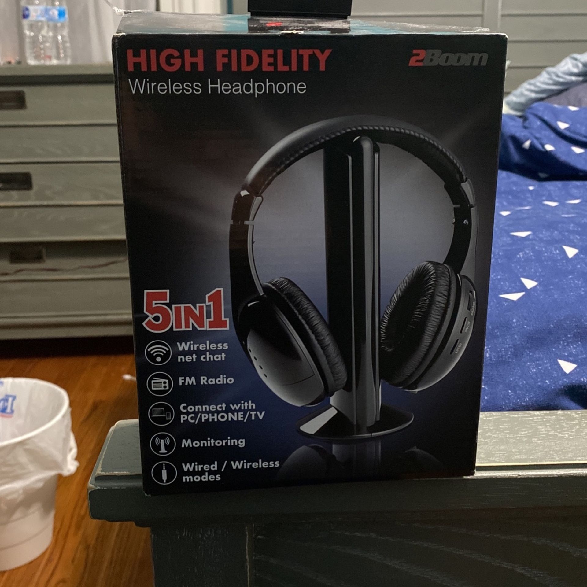 High fidelity Wireless Headphones 2Boom