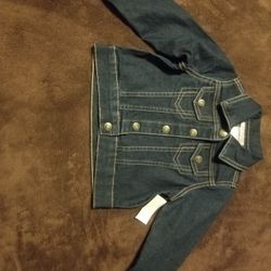 Toddlers Girl's Jeans Jacket NWT Size 3T
