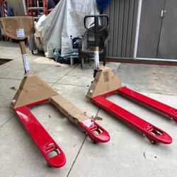 2 dayton pallet jacks 5500 lbs new asking $350 each thanks 