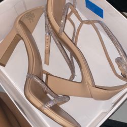 Sparkly Silver Heels 