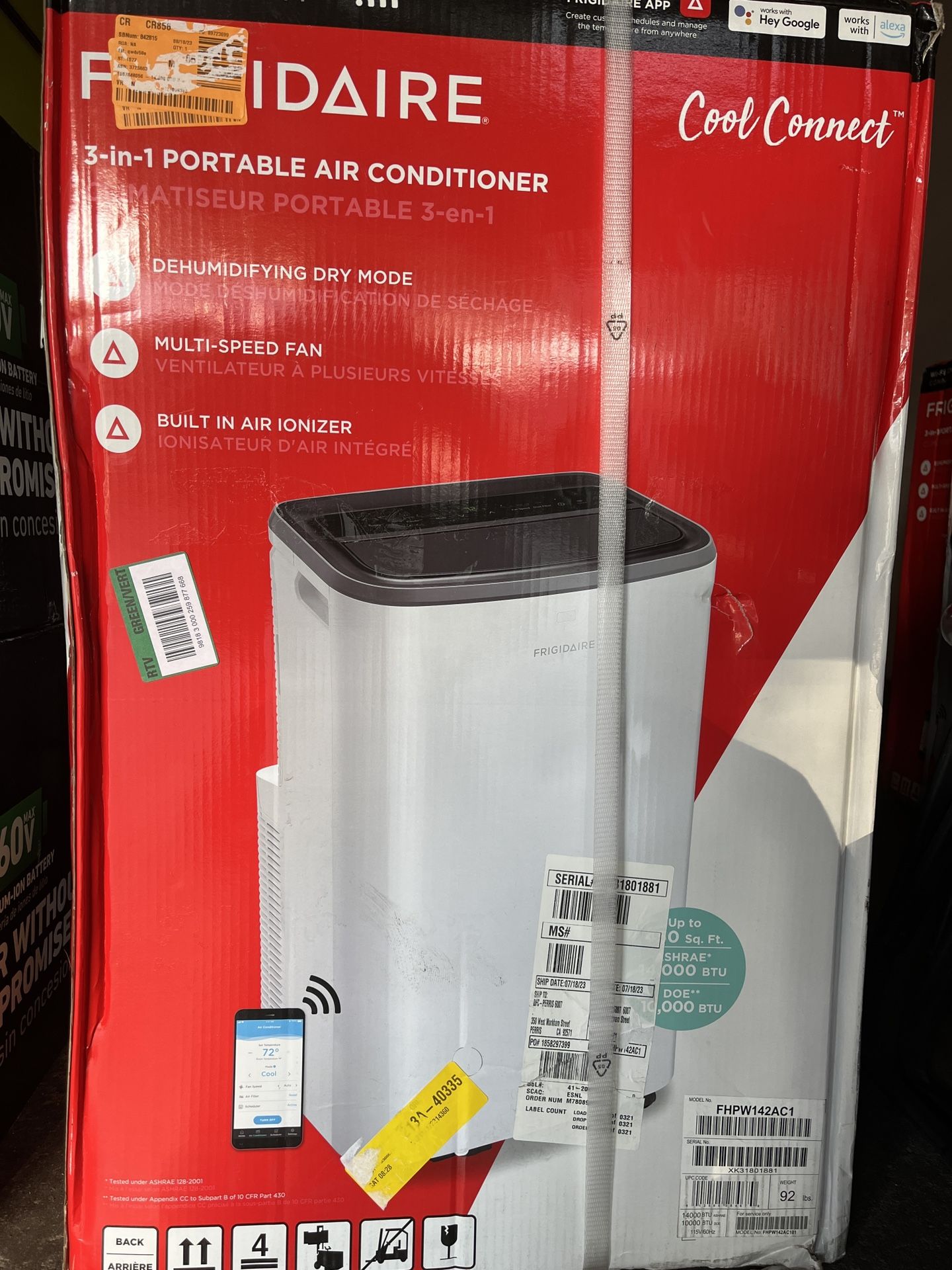 Frigidaire 3-1 Portable Air Conditioner