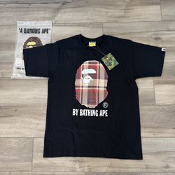 Bape Shirt Black Burberry 