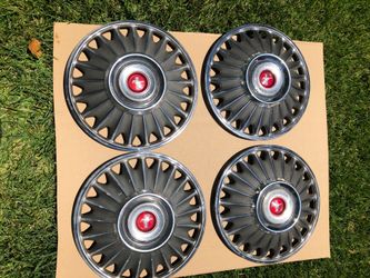 Vintage Original 1967 Mustang Hubcaps