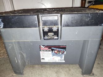 Step stool toolbox with tools