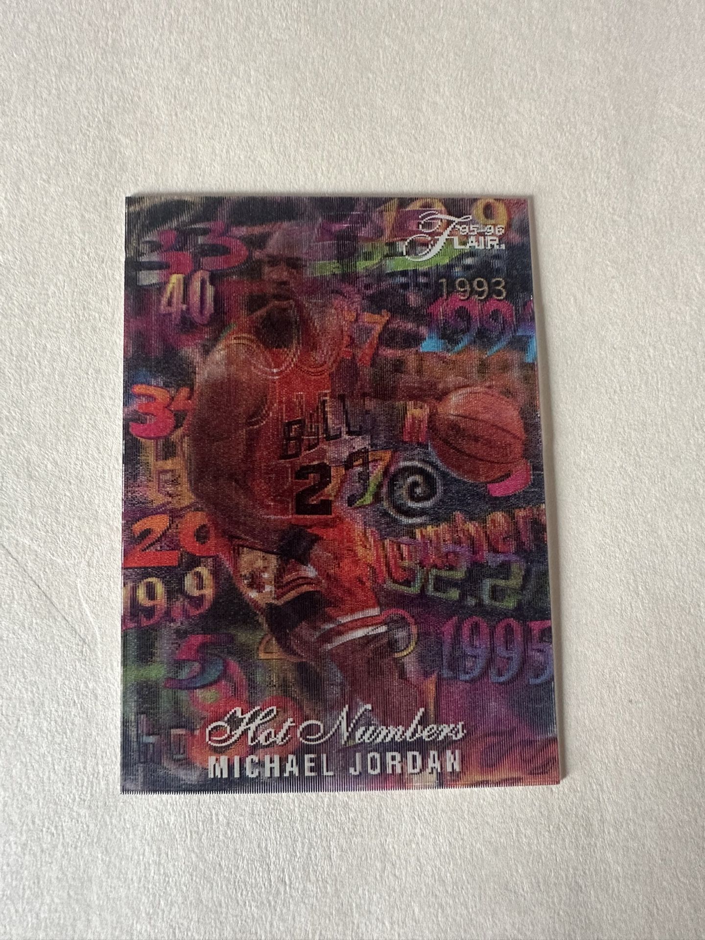 Michael Jordan Hologram Card Collectibles & Art Michael Jordan Hologram Card Collectibles & Art