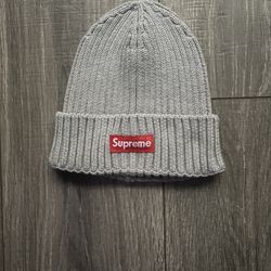 Grey Supreme Beanie Brand New