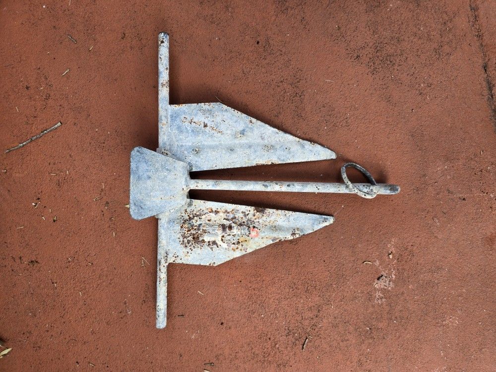 Boat Marine Small Fortress Anchor Used