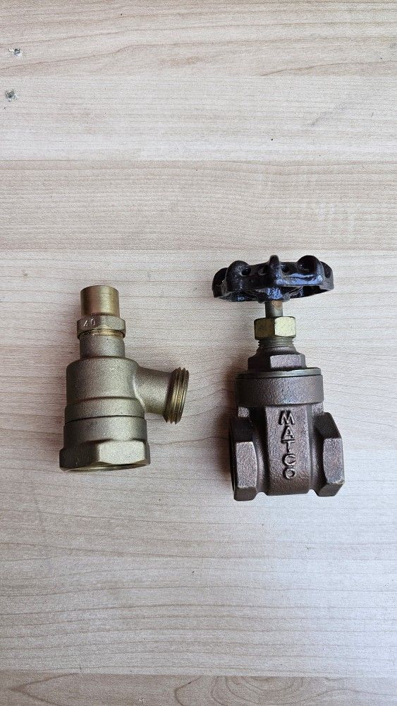 Matco 3/4 Inch blbrass Gate Valve 200 WOG NSF