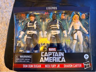 Marvel Legends S.H.I.E.L.D Captain America 3 pack