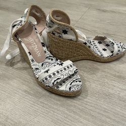 Stuart Weitzman Espadrille Wedge Sandal - Brand New!