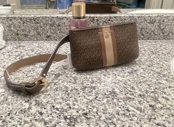 Michael Kors Women's Belt Bag, Brown L/XL