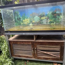 75 Gallon fish Tank And Stand  For Trade With aquarium 