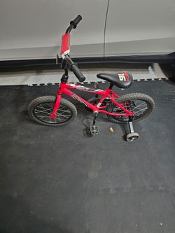 Huffy 16" Rock It Kids' Bike, Fits Riders 42" - 48", Red, Youth, Boys