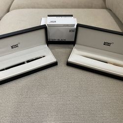 Montblanc Fountain Pens IU140604 & MW1069046 & Mystery Black Ink