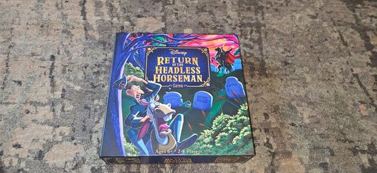 Disney Return of the Headless Horseman Board Game Sleepy Hollow Brand New Sealed!