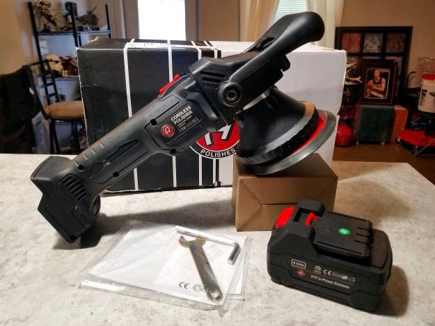 Adam's 5" Swirl Killer 15mm Cordless Polisher Kit